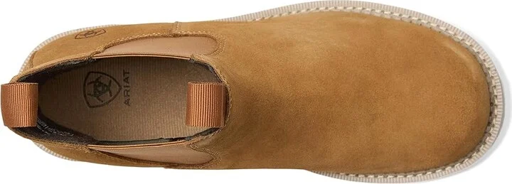 Ariat Fatbaby Twin Gore Western Boots Women's Shoes Wheat Suede : 6.5 C - Wide, Leather - Image 2