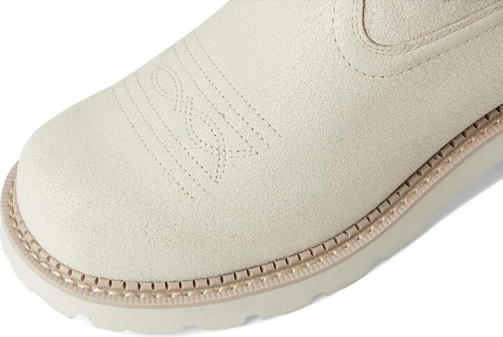 Ariat Fatbaby Western Boots Women's Shoes Distressed Ivory : 8 B - Medium, Leather - Image 2