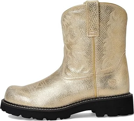 Ariat Fatbaby Western Boots Women's Shoes Gilded Lizard Emboss : 8.5 B - Medium - Image 6