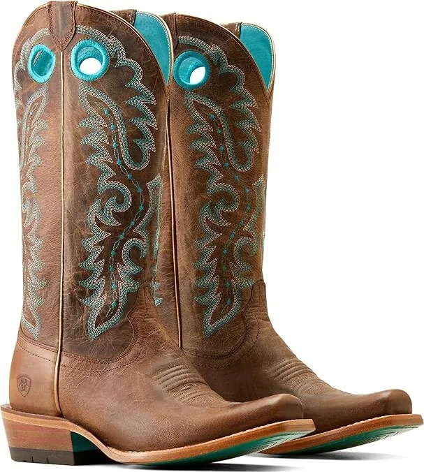 Ariat Frontier Boon Western Boots Women's Shoes Pecan Brown : 6 B - Medium, Leather