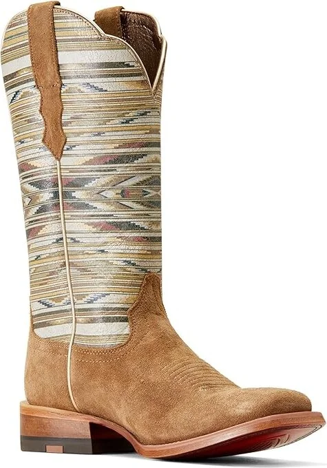 Ariat Frontier Chimayo Western Boot Women's Boots Dijon Roughout : 5.5 B - Medium, Leather - Image 7