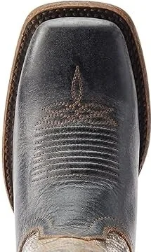 Ariat Frontier Farrah Western Boot Women's Shoes Beduino Black/Natural Snake : 6 B - Medium, Leather - Image 2