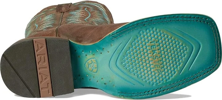 Ariat Frontier Tilly Western Boot Women's Boots Rodeo Tan : 5.5 B - Medium, Leather - Image 3