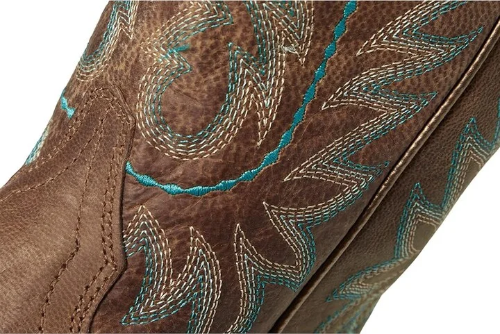 Ariat Frontier Tilly Western Boot Women's Boots Rodeo Tan : 5.5 B - Medium, Leather - Image 5