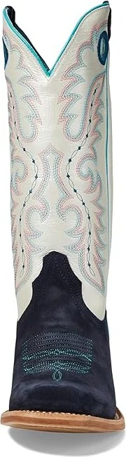 Ariat Futurity Boon Western Boots Women's Shoes Polo Blue Roughout : 5.5 B - Medium, Leather - Image 2