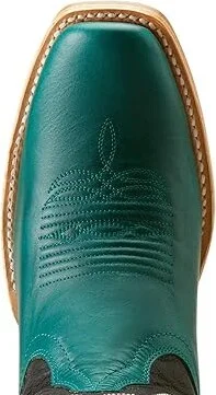 Ariat Futurity Colt Western Boots Women's Shoes Ancient Turquoise : 5.5 B - Medium, Leather - Image 2