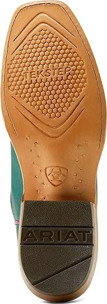 Ariat Futurity Colt Western Boots Women's Shoes Ancient Turquoise : 5.5 B - Medium, Leather - Image 3