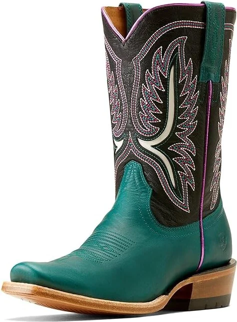 Ariat Futurity Colt Western Boots Women's Shoes Ancient Turquoise : 5.5 B - Medium, Leather - Image 5