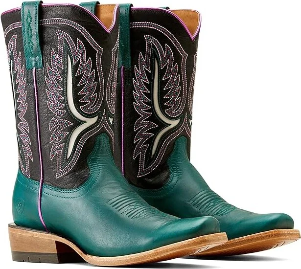 Ariat Futurity Colt Western Boots Women's Shoes Ancient Turquoise : 5.5 B - Medium, Leather