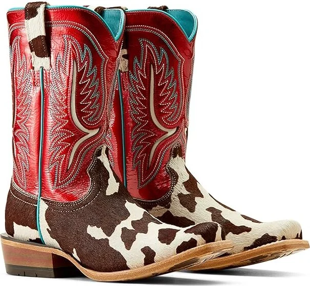 Ariat Futurity Colt Western Boots Women's Shoes Cowtown Hair On : 5.5 B - Medium, Leather