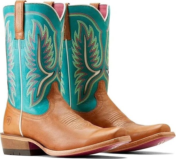 Ariat Futurity Colt Western Boots Women's Shoes Tan Patina : 5.5 B - Medium, Leather