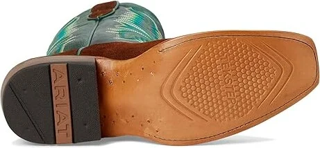 Ariat Futurity Flash Western Women's Boots Cowboy Women's Boots Glazed Ginger/Night Vision : 5.5 B - Medium, Leather - Image 3