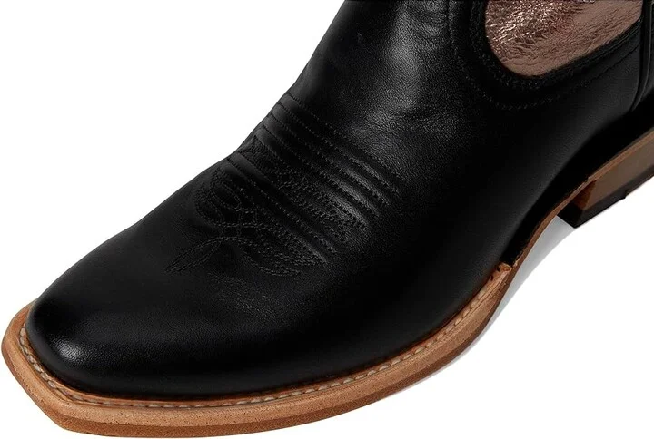 Ariat Futurity Flash Western Women's Boots Cowboy Women's Boots Midnight Black/Rose Gold Shine : 9.5 B - Medium, Leather - Image 2