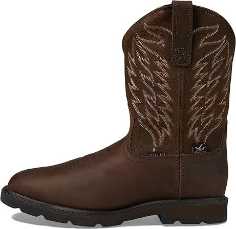 Ariat Groundbreaker WST Metguard ST Men's Work Boots Brown : 8 D - Medium, Leather/Suede - Image 7