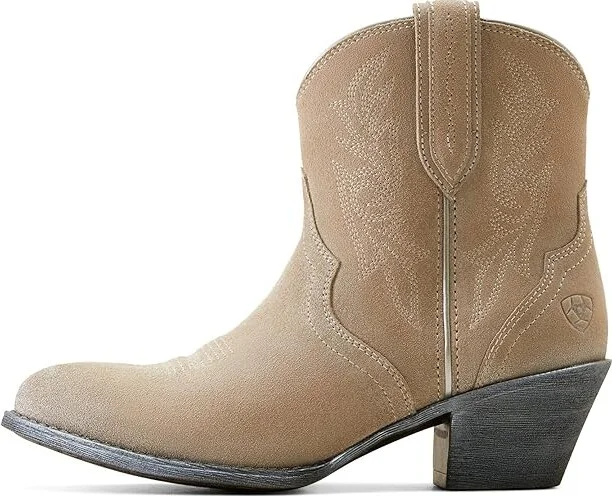 Ariat Harlan Western Boots Women's Shoes Granite Grey Suede : 5.5 B - Medium, Leather - Image 5