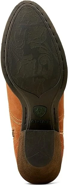Ariat Harlan Western Boots Women's Shoes Walnut Suede : 5.5 B - Medium, Leather - Image 2