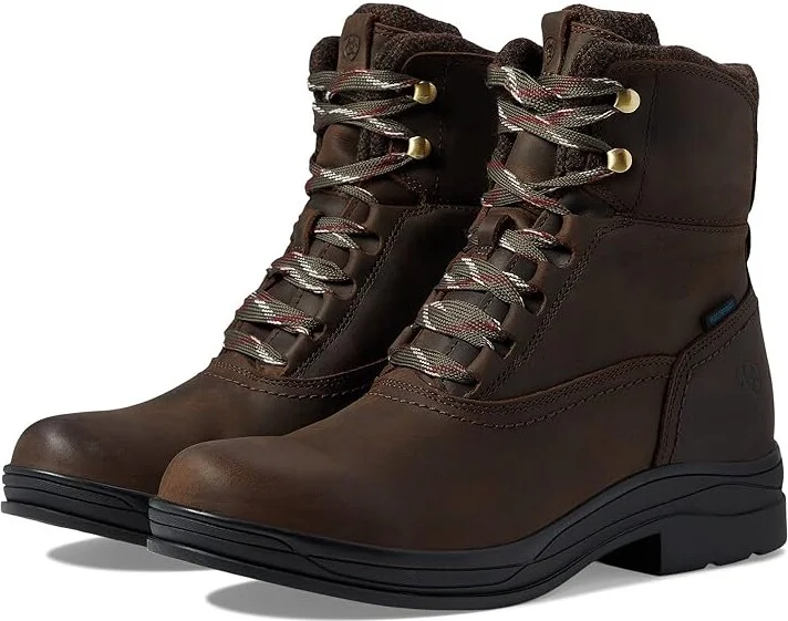 Ariat Harper Waterproof Women's Shoes Chocolate : 6 B - Medium, Leather
