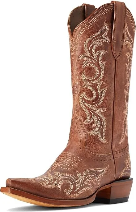 Ariat Hazen Western Boots Women's Boots Whiskey Barrel : 8.5 B - Medium, Leather