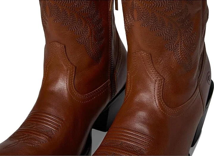 Ariat Helena Western Boots Women's Boots Aged Peanut : 9 B - Medium, Leather - Image 7