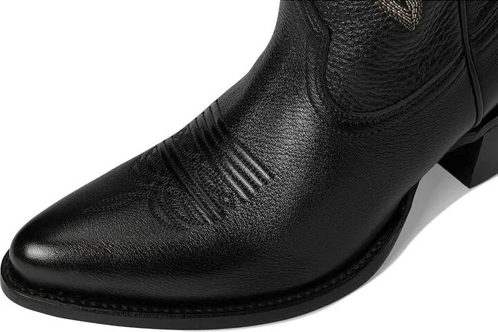 Ariat Helena Western Boots Women's Boots Black Deertan : 9 B - Medium, Leather - Image 2