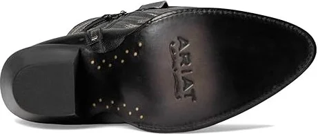 Ariat Helena Western Boots Women's Boots Black Deertan : 9 B - Medium, Leather - Image 3