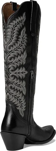 Ariat Helena Western Boots Women's Boots Black Deertan : 9 B - Medium, Leather - Image 4