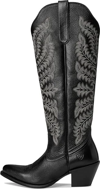 Ariat Helena Western Boots Women's Boots Black Deertan : 9 B - Medium, Leather - Image 6