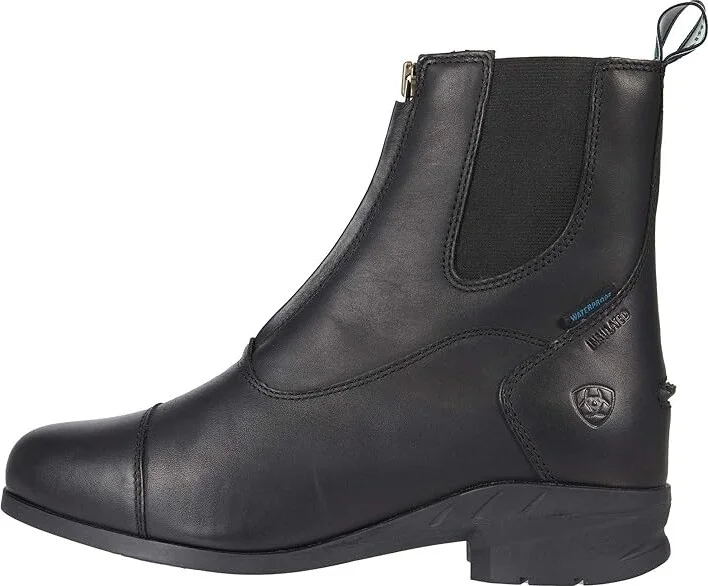 Ariat Heritage IV Zip Waterproof Insulated Women's Boots Black : 6.5 B - Medium, Leather - Image 6