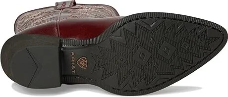 Ariat Heritage J Toe Stretchfit Western Boots Women's Shoes Sangria : 8 B - Medium, Leather - Image 3