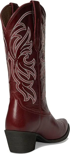 Ariat Heritage J Toe Stretchfit Western Boots Women's Shoes Sangria : 8 B - Medium, Leather - Image 4