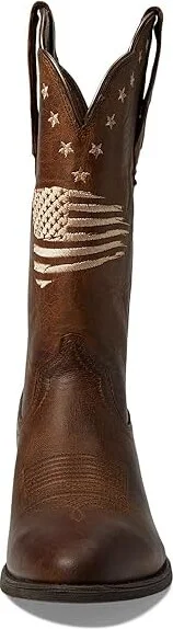 Ariat Heritage R Toe Liberty StretchFit Western Boot Women's Shoes Sassy Brown : 6 B - Medium, Leather - Image 2