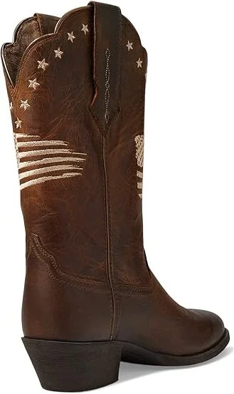 Ariat Heritage R Toe Liberty StretchFit Western Boot Women's Shoes Sassy Brown : 6 B - Medium, Leather - Image 4