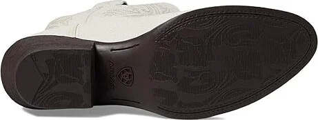 Ariat Heritage R Toe Stretch Fit Women's Shoes Distressed Ivory : 7 B - Medium, Leather - Image 3