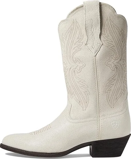 Ariat Heritage R Toe Stretch Fit Women's Shoes Distressed Ivory : 7 B - Medium, Leather - Image 6