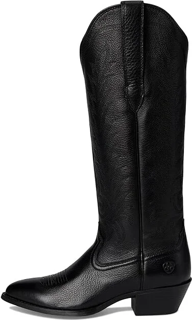 Ariat Heritage R Toe Tall Stretchfit Western Women's Boots Cowboy Women's Boots Black Deertan : 6.5 C - Wide, Leather - Image 6
