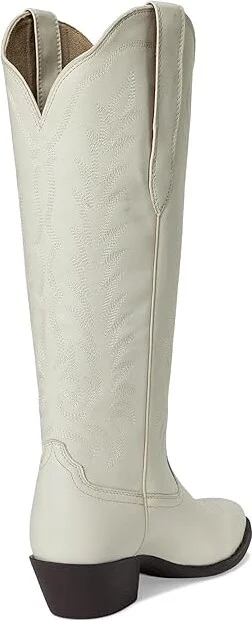 Ariat Heritage R Toe Tall Stretchfit Western Women's Boots Cowboy Women's Boots Bright Cream : 7 B - Medium, Leather - Image 4