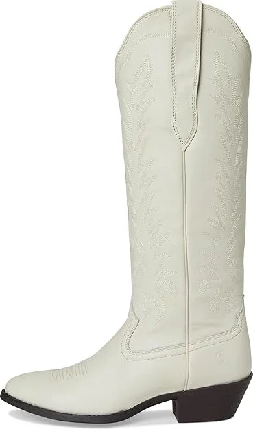 Ariat Heritage R Toe Tall Stretchfit Western Women's Boots Cowboy Women's Boots Bright Cream : 7 B - Medium, Leather - Image 6