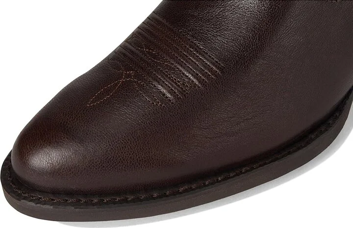 Ariat Heritage R Toe Western Boot Men's Shoes Burnished Chocolate : 12 D - Medium, Leather - Image 2