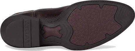 Ariat Heritage R Toe Western Boot Men's Shoes Burnished Chocolate : 12 D - Medium, Leather - Image 3