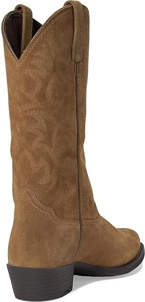 Ariat Heritage R Toe Western Boots Cowboy Boots Dijon Suede : 13 D - Medium, Leather - Image 4