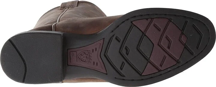 Ariat Heritage Roper Cowboy Women's Boots Distressed Brown : 7 B - Medium, Leather - Image 3