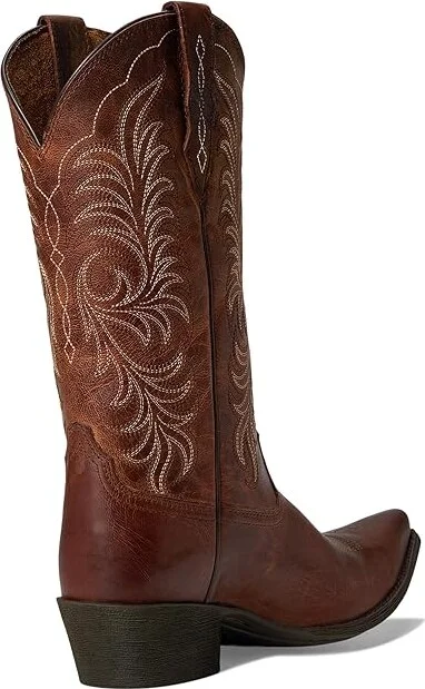 Ariat Heritage X Toe StretchFit Western Boots Women's Boots Rich Oak : 8.5 B - Medium, Leather - Image 4