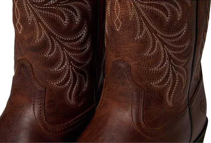 Ariat Heritage X Toe StretchFit Western Boots Women's Boots Rich Oak : 8.5 B - Medium, Leather - Image 7