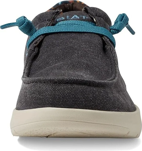 Ariat Hilo 2.0 Stretch Men's Shoes Charcoal Blue/Blue Aztec : 7 D - Medium, Textile - Image 5