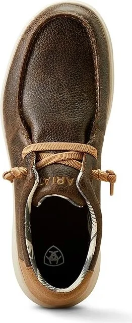 Ariat Hilo Men's Slip on Shoes Brody Brown : 8 D - Medium, Canvas - Image 2