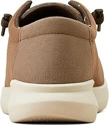 Ariat Hilo Men's Slip on Shoes Brown Bomber Suede : 7.5 D - Medium, Canvas - Image 4