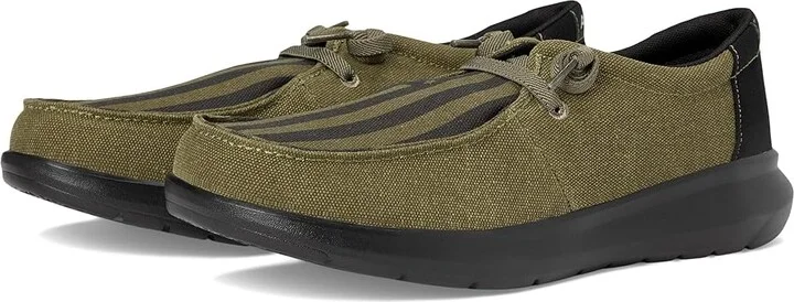 Ariat Hilo Men's Slip on Shoes Dusted Olive : 9.5 D - Medium, Canvas