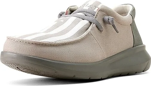 Ariat Hilo Men's Slip on Shoes Grey/American Flag : 11 D - Medium, Canvas - Image 5