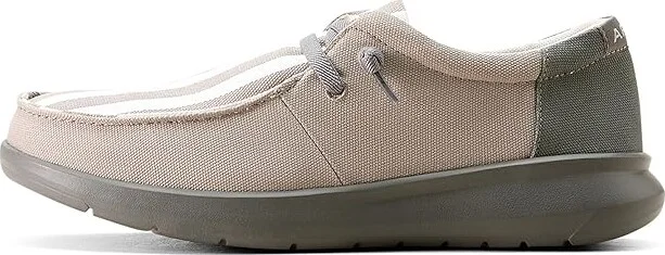 Ariat Hilo Men's Slip on Shoes Grey/American Flag : 11 D - Medium, Canvas - Image 6