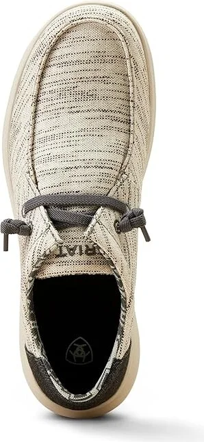 Ariat Hilo Men's Slip on Shoes Heathered White : 7 D - Medium, Canvas - Image 2